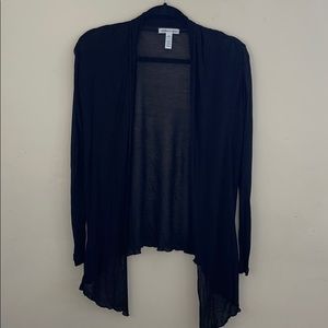 Thin Black Cardigan